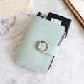 Load image into Gallery viewer, Customized PU leather Mini Wallet
