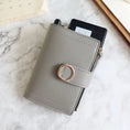 Load image into Gallery viewer, Customized PU leather Mini Wallet
