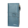 Load image into Gallery viewer, Customizable Long Leather Wallet Women
