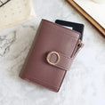 Load image into Gallery viewer, Customized PU leather Mini Wallet
