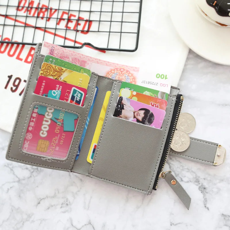 Customized PU leather Mini Wallet