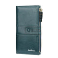 Load image into Gallery viewer, Customizable Long Leather Wallet Women
