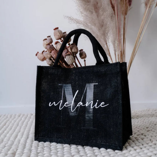 Customizable Black Bag