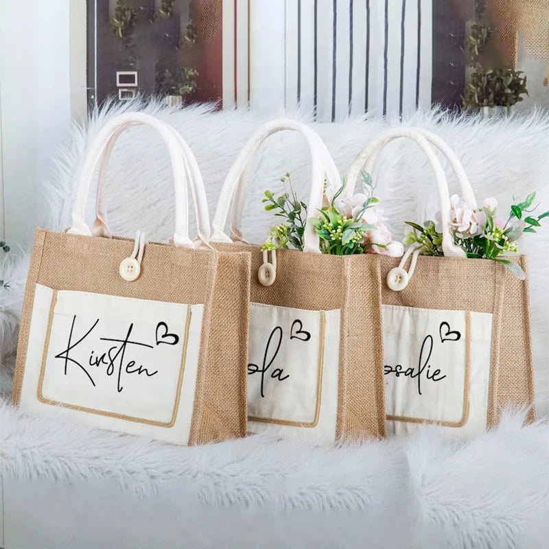 Customizable Canva Bag "La Vie Est Belle"