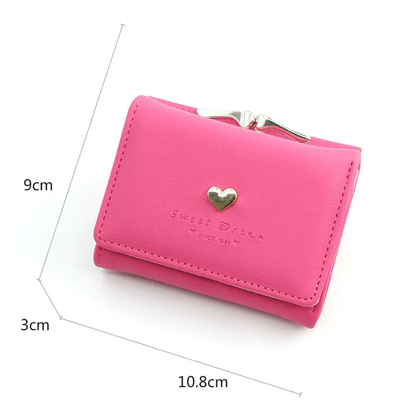 Women's Wallet With Heart