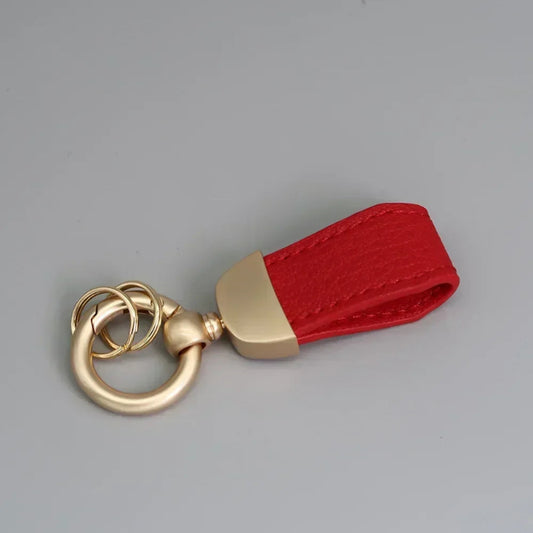 Leather Key Rring Customizable