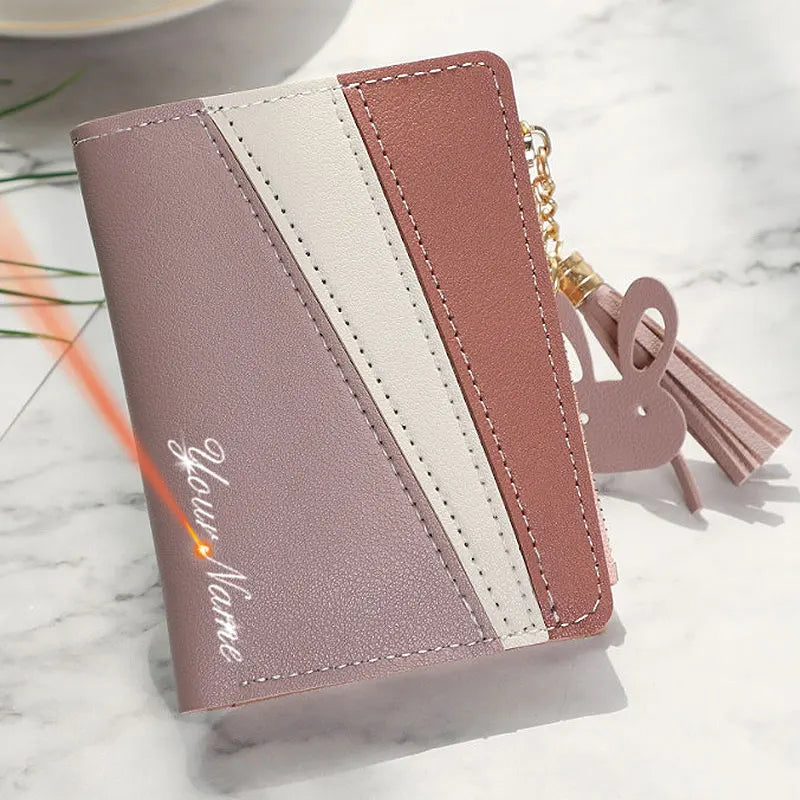 Small Customizable Wallet Women