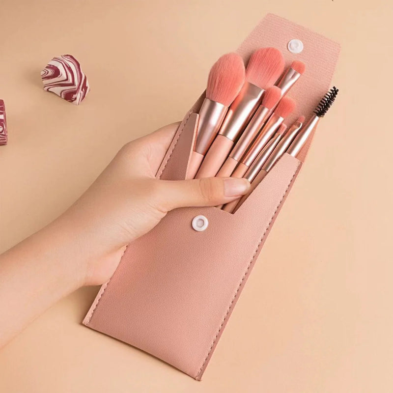 Customizable Makeup Brush Set