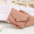 Load image into Gallery viewer, Small Women Wallet With Heart Customizable
