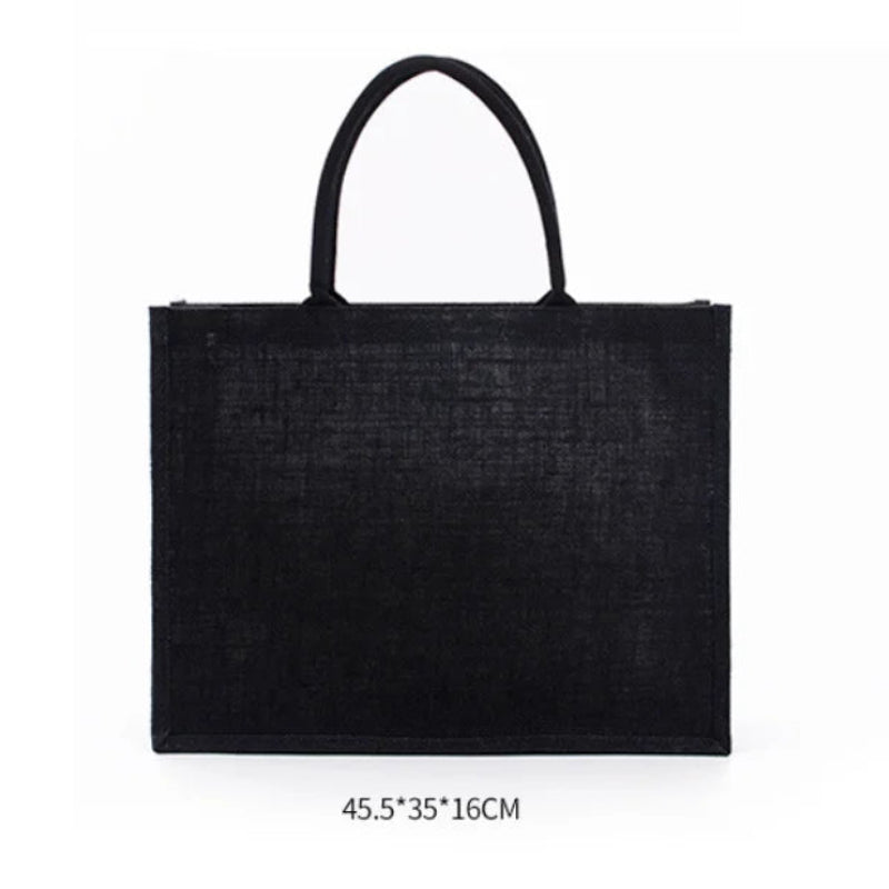 Customizable Black Bag