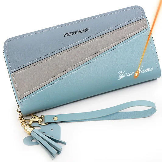 Long Customizable Wallet for Women