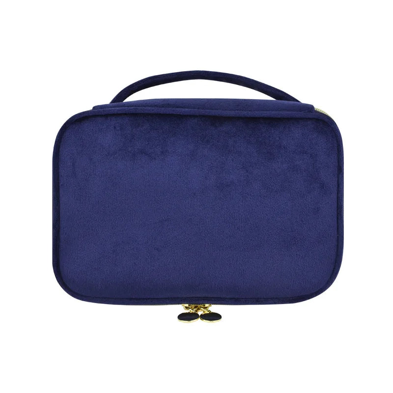 Customizable Velvet Toiletry Case