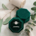 Load image into Gallery viewer, Small Customizable Velvet Jewelry Box
