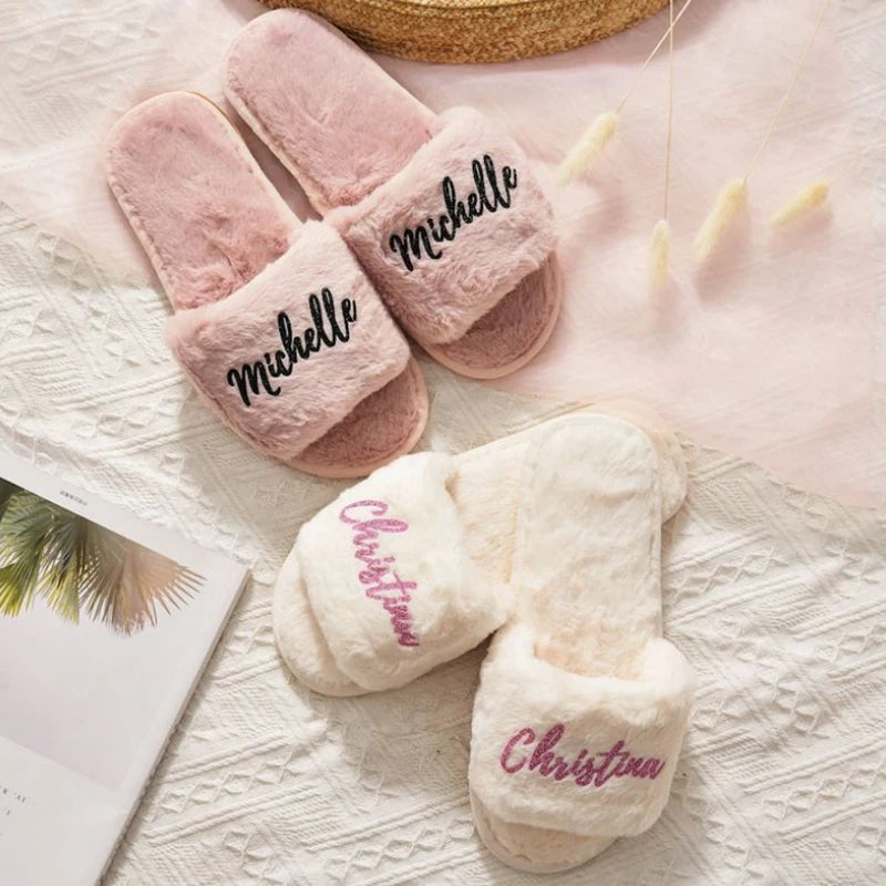 Slipper Personalized "La Vie Est Belle"