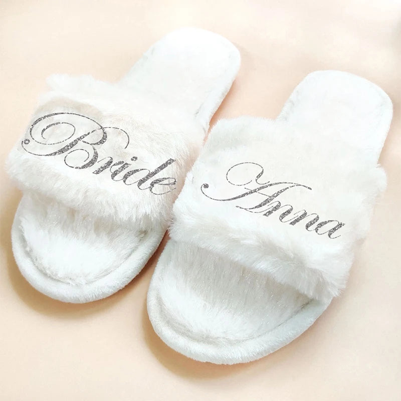 Slipper Personalized "La Vie Est Belle"