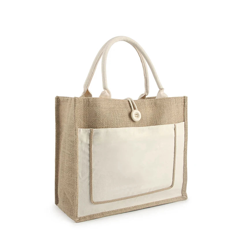 Customizable Canva Bag "La Vie Est Belle"