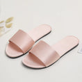 Load image into Gallery viewer, Custom Satin Slippers Pink
