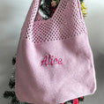 Load image into Gallery viewer, Knitted Wool Tote Bag Customizable Embroidery
