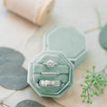 Load image into Gallery viewer, Small Customizable Velvet Jewelry Box
