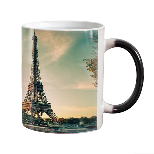 Mug Color Change Tower Eiffel