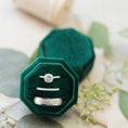 Load image into Gallery viewer, Small Customizable Velvet Jewelry Box
