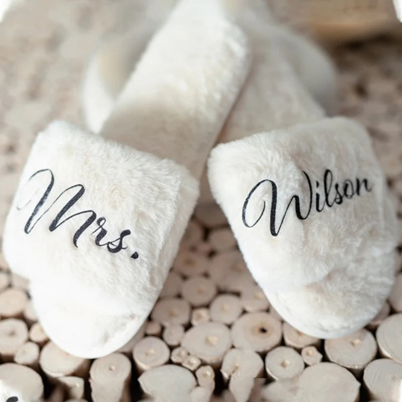 Slipper Personalized "La Vie Est Belle"