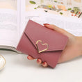 Load image into Gallery viewer, Small Women Wallet With Heart Customizable
