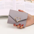 Load image into Gallery viewer, Small Women Wallet With Heart Customizable
