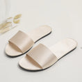 Load image into Gallery viewer, Custom Satin Slippers White
