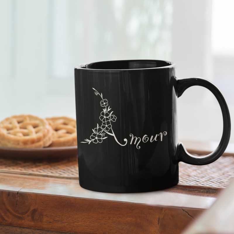 Mug Black Amour