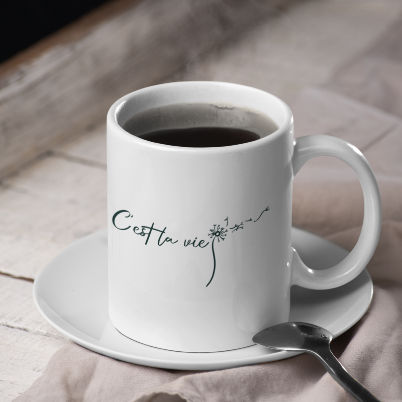 Mug White C'est La Vie