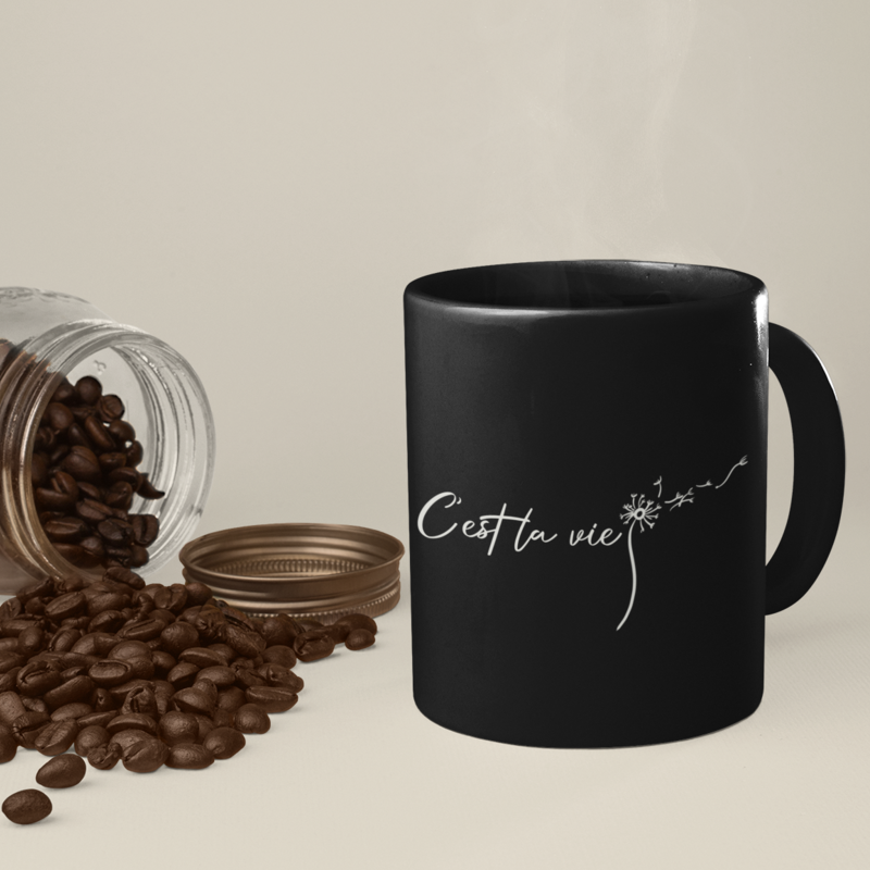 Mug Black C'est La Vie