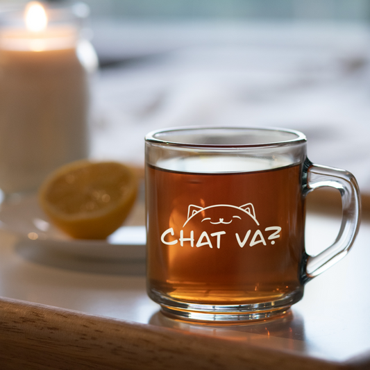 Glass Mug Chat Va