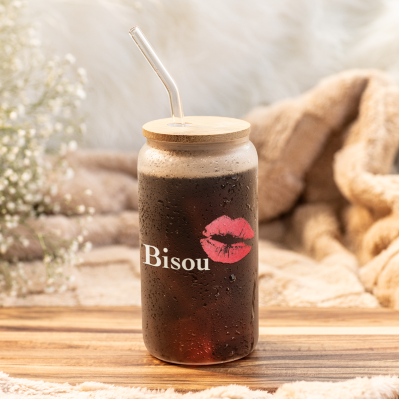 Glass Tumbler Bisou