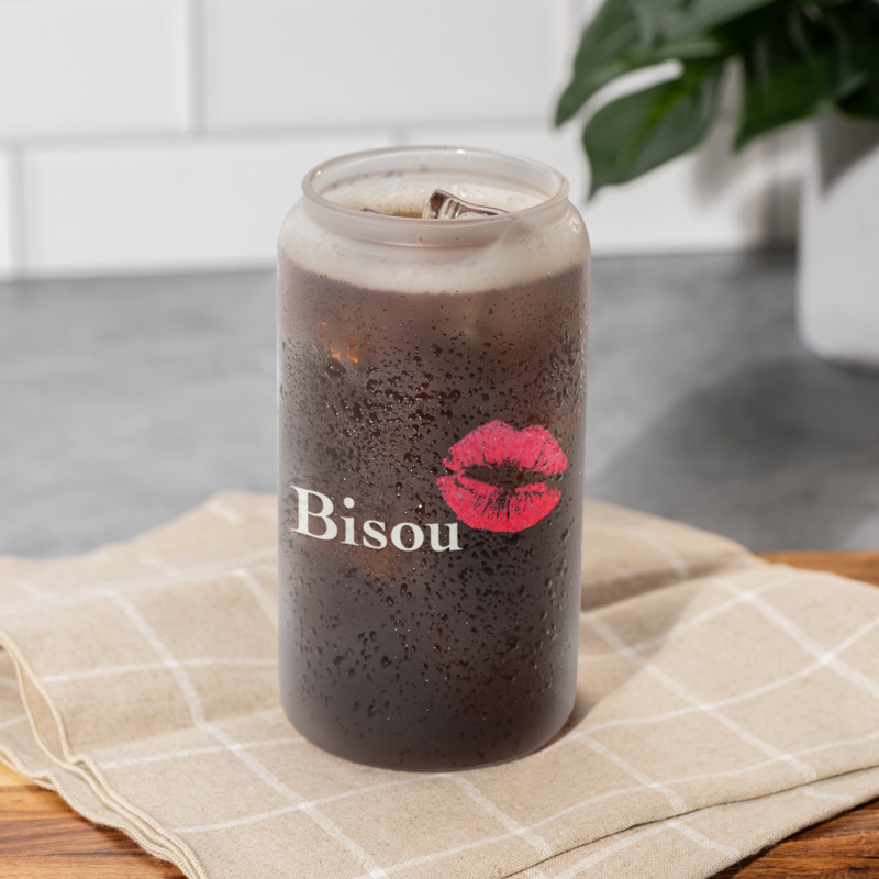 Glass Tumbler Bisou