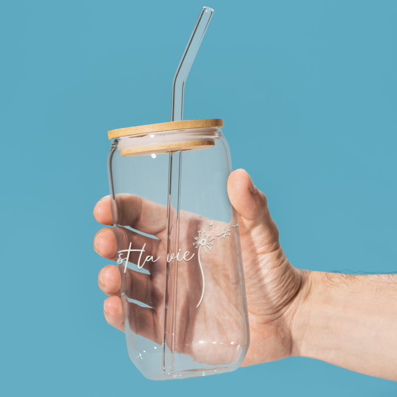 Glass Tumbler C'est La Vie