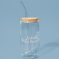 Load image into Gallery viewer, Glass Tumbler Le Temps Des Fleurs
