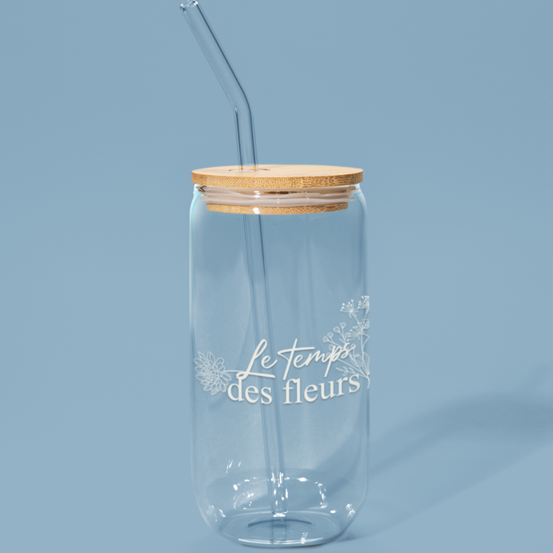 Glass Tumbler Le Temps Des Fleurs