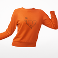 Load image into Gallery viewer, Sweater Amour Orange
