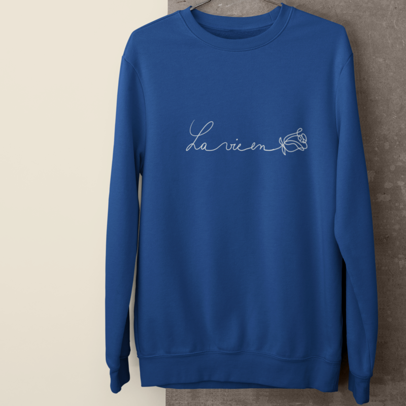 Sweater Navy La Vie en Rose