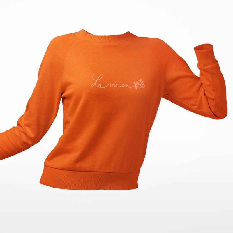 Sweater Orange La Vie en Rose