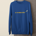 Load image into Gallery viewer, Sweater Navy Tu es Mon Etoile
