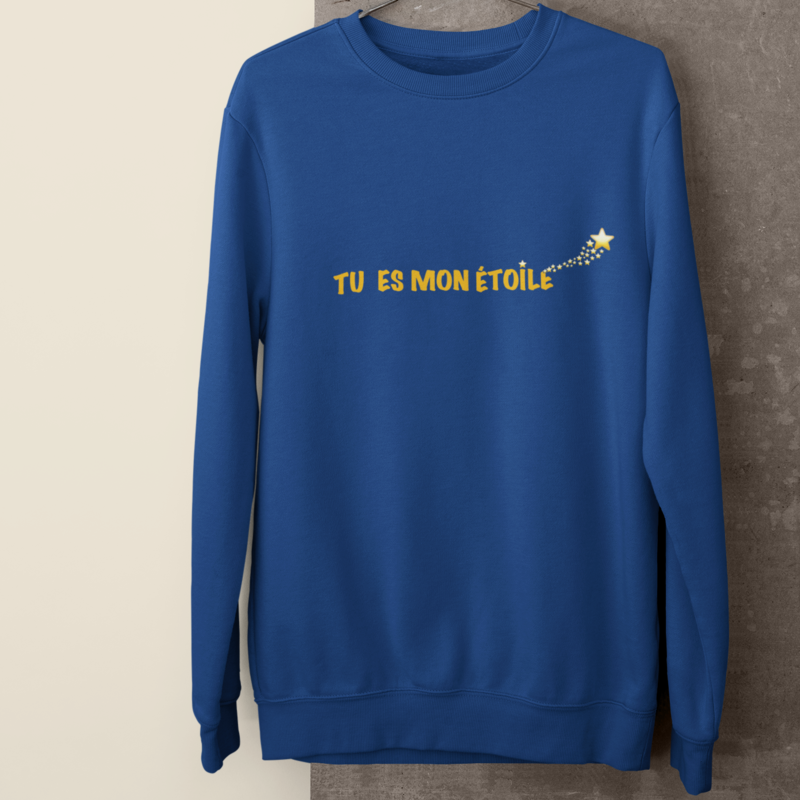 Sweater Navy Tu es Mon Etoile