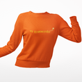 Load image into Gallery viewer, Sweater Orange Tu es Mon Etoile
