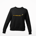 Load image into Gallery viewer, Sweater Black Tu es Mon Etoile
