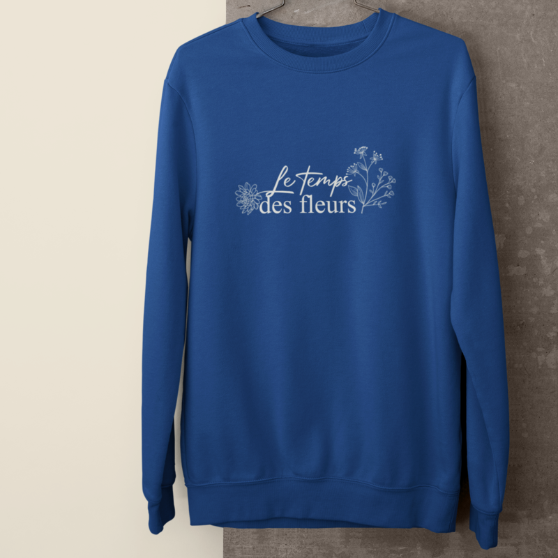 Sweater Navy Le Temps Des Fleurs