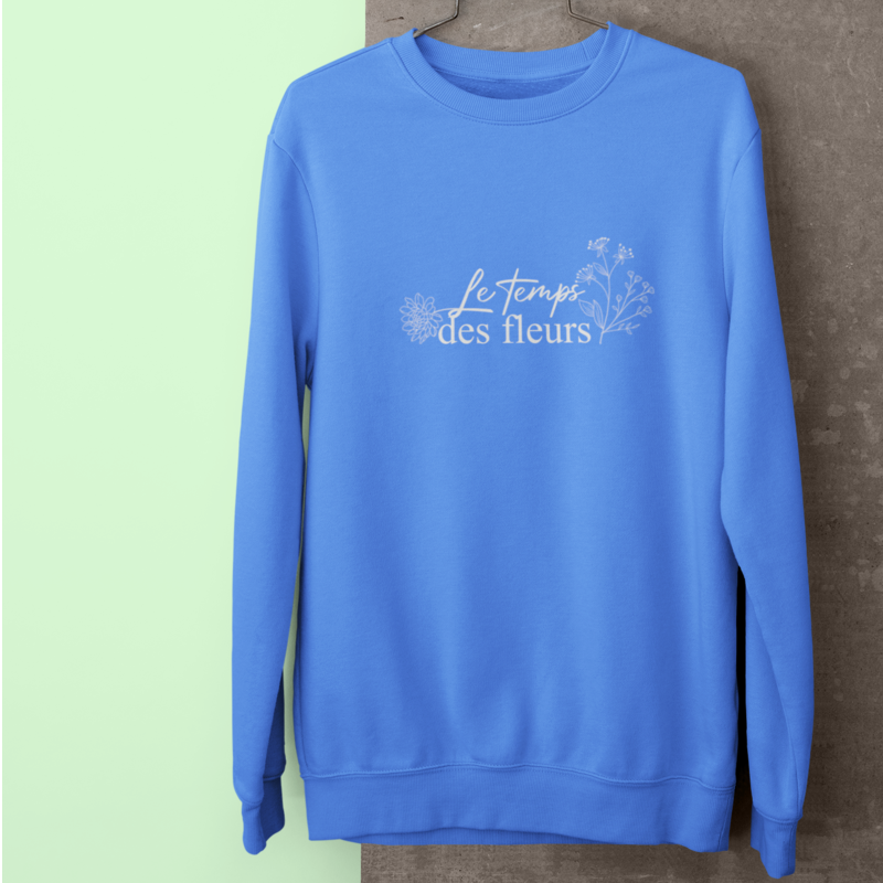 Sweater Blue Le Temps Des Fleurs