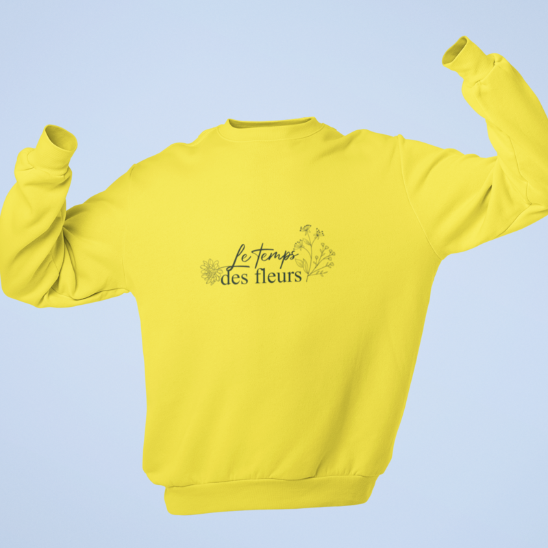 Sweater Yellow Le Temps Des Fleurs