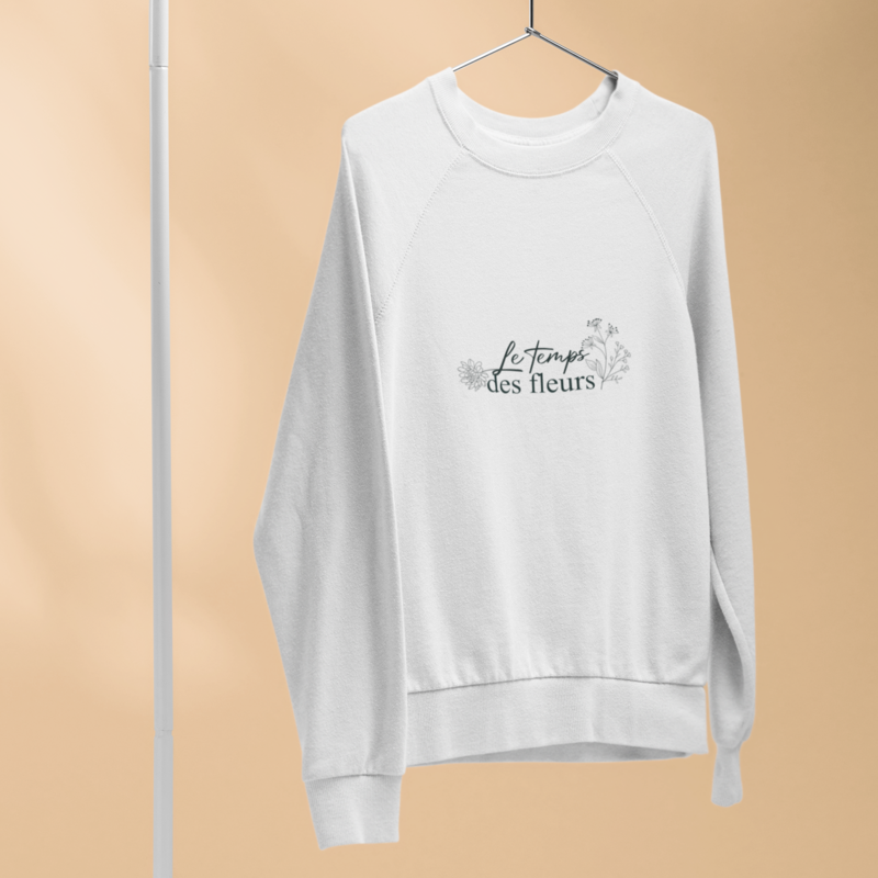 Sweater White Le Temps Des Fleurs