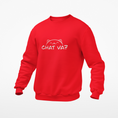 Load image into Gallery viewer, Sweater Red Chat Va
